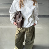 SOPHIE prikket jakke, hvid