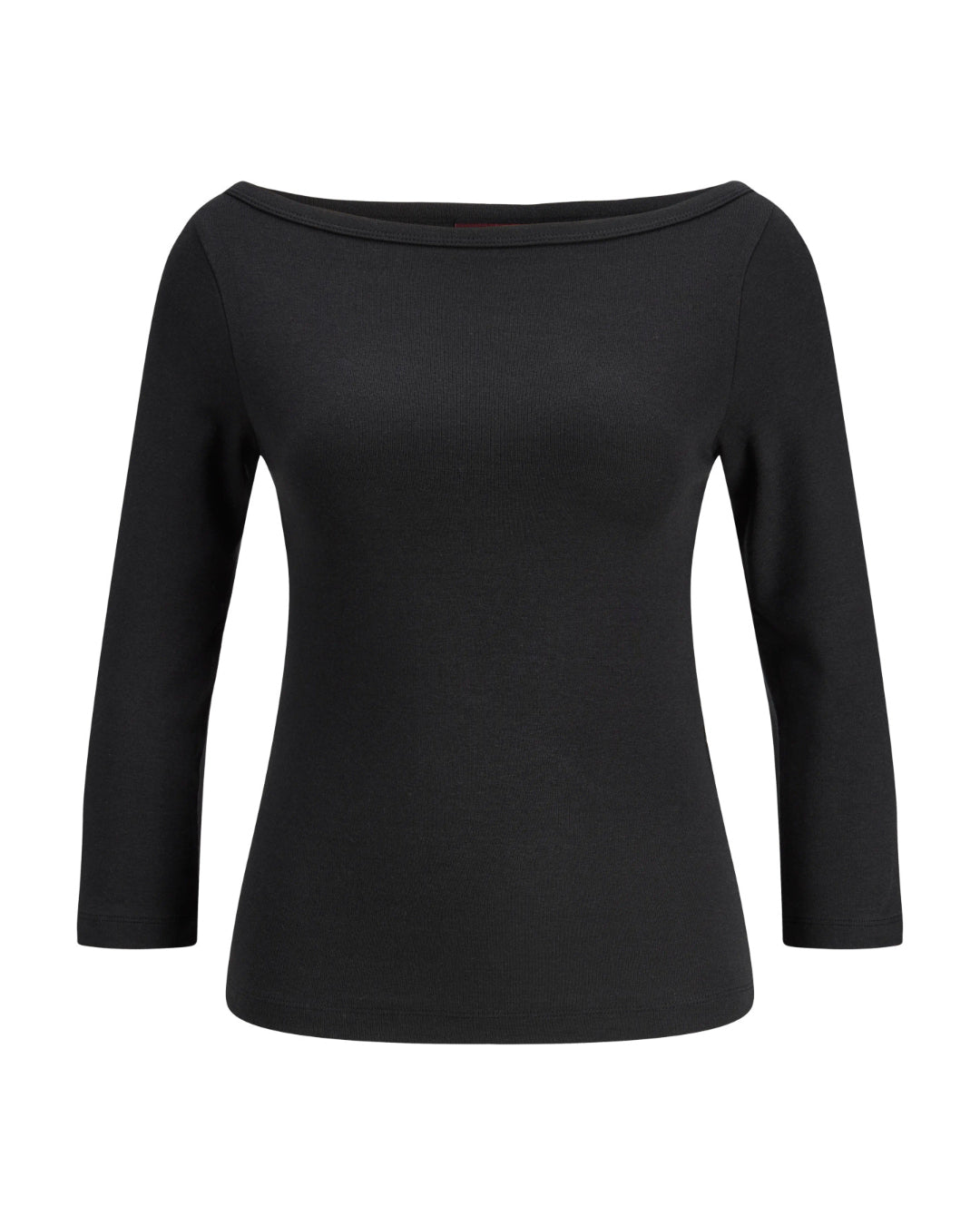Produktbillede af Star bluse i sort. Set forfra. Fra BySofieSønderby
