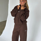 STUDIO VESTERBRO hoodie, brun