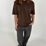 COWBOY t-shirt, brun/beige