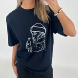 THIRSTY t-shirt, navy