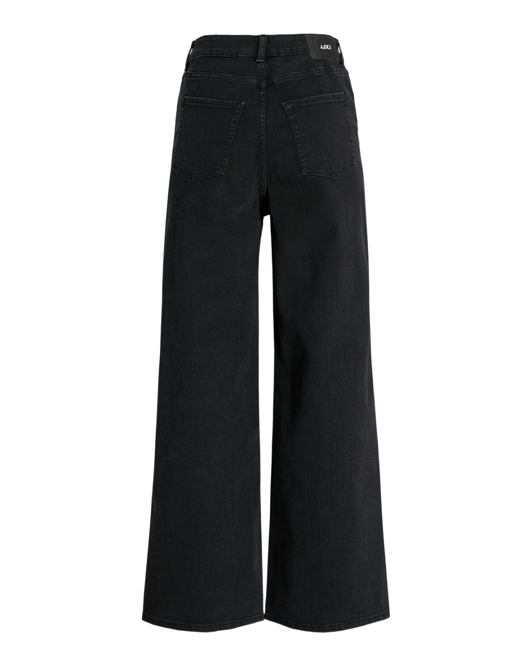 Produktfoto af et par sorte TOKYO jeans set bagfra. Bagrund er hvid. Fra BySofieSønderby