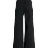 Produktfoto af et par sorte TOKYO jeans set bagfra. Bagrund er hvid. Fra BySofieSønderby
