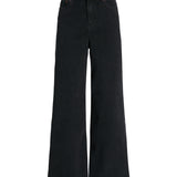 Produktfoto af et par sorte TOKYO jeans set forfra. Bagrund er hvid. Fra BySofieSønderby