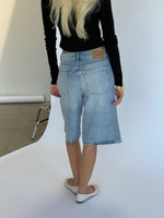 Modelbillede af blå TOKYO jorts. Set bagfra. Fra BySofieSønderby