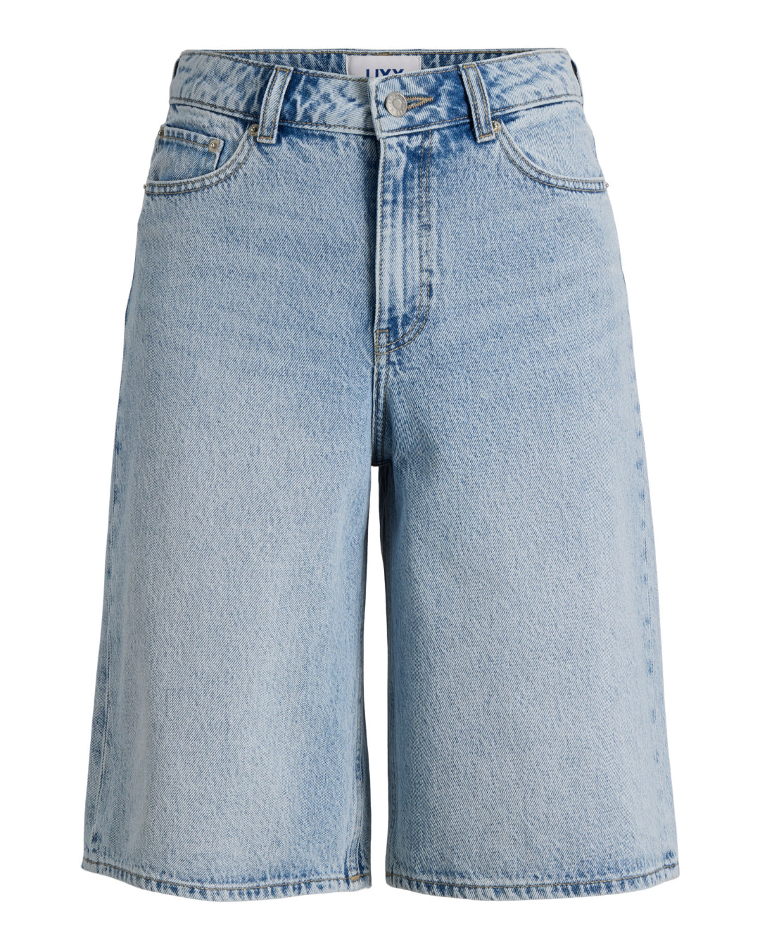 Produktbillede af blå TOKYO jorts. Set forfra. Fra BySofieSønderby