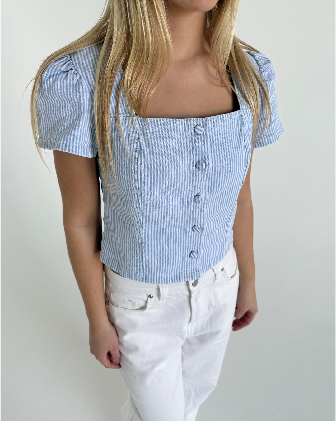 VIOLETTE top blå