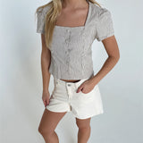 VIOLETTE top, creme