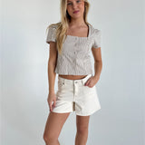 VIOLETTE top, creme