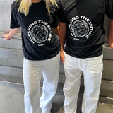 WORLD t-shirt, sort/hvid