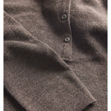 WREN polo strik, brun