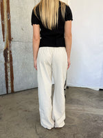 ZARA hørbukser beige