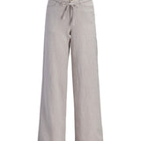 Produktbillede af beige FIKA bukser. Set forfra. Fra BySofieSønderby