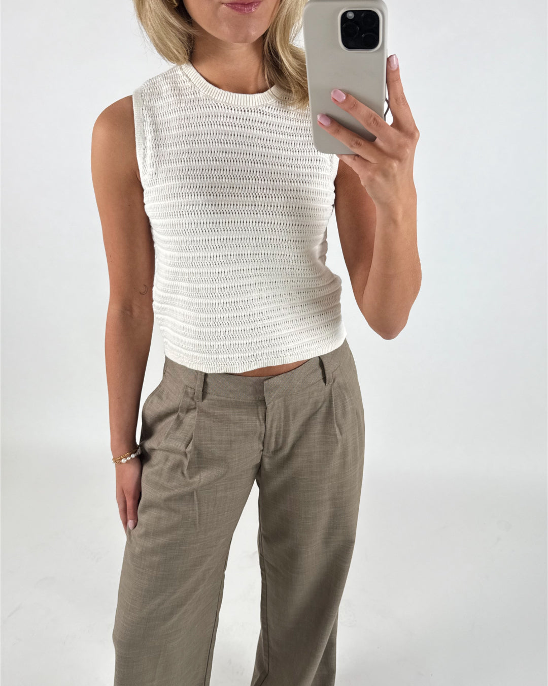 ZUSANNAH top hvid