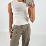ZUSANNAH top hvid