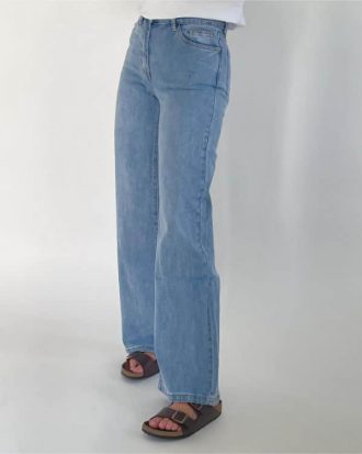 CARO wide leg jeans, blå
