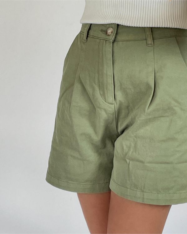 NORA shorts, oliven