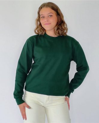 SOFIE sweatshirt, flaskegrøn