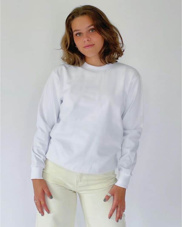 SOFIE sweatshirt, hvid