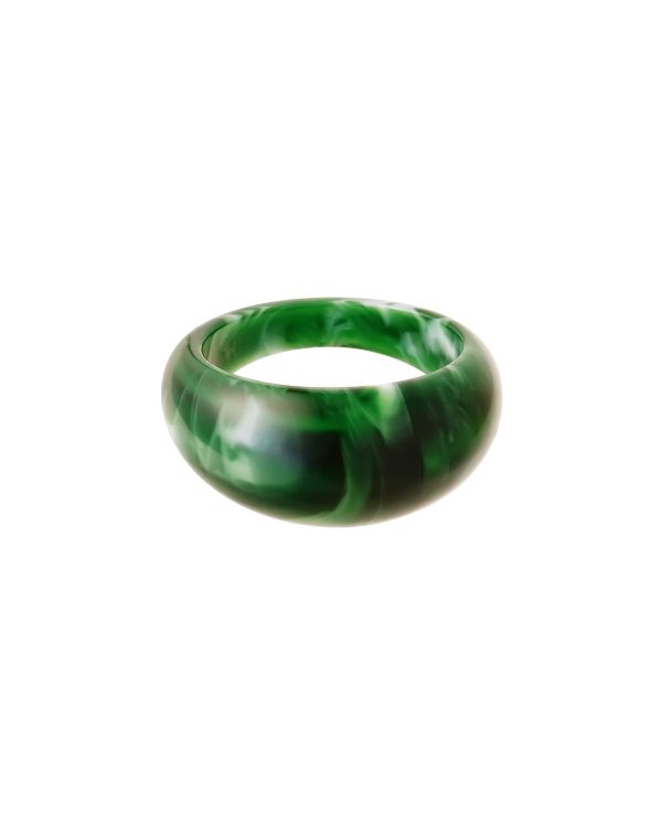 SYLVIE ring, grøn resin