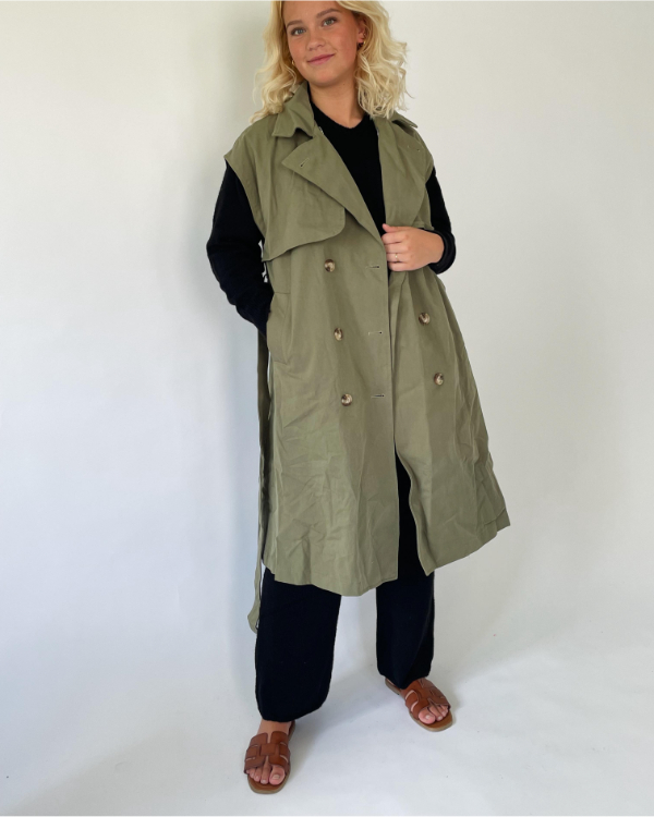 COCO trenchcoat, army
