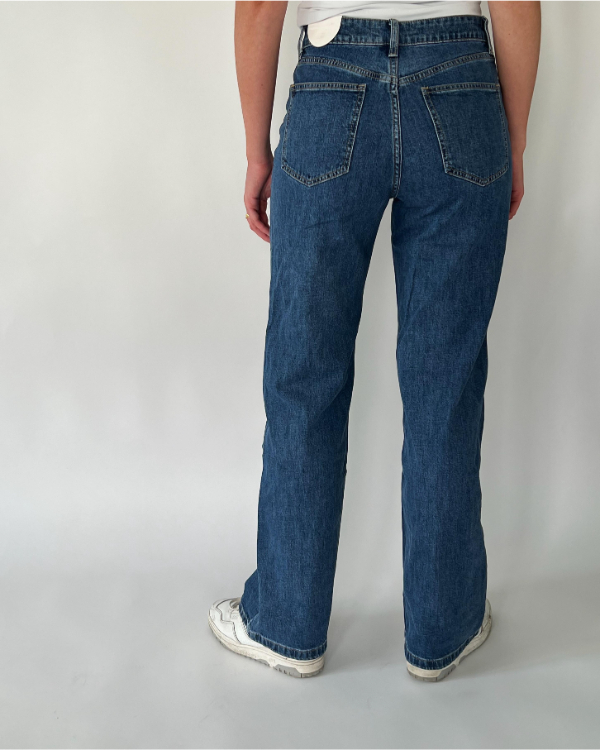LULU wide leg jeans, -