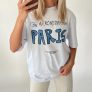 PARIS t-shirt, hvid