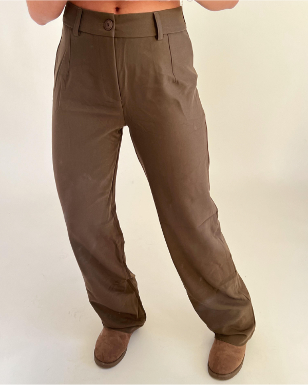 GUNVOR bukser, brun