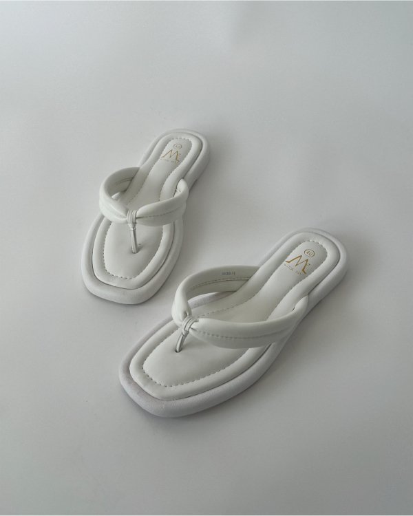 NICOLINE sandaler, hvid