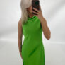 CORDELIA maxi kjole, grøn