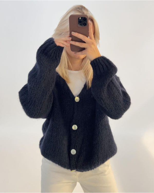 MABELLE cardigan, navy