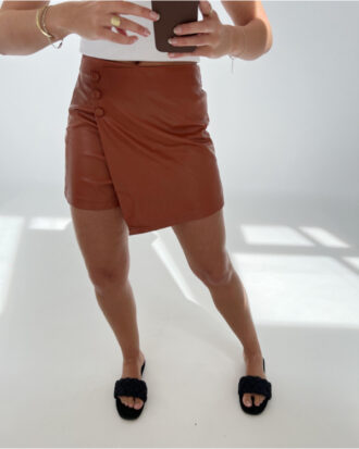 NOA nederdel/shorts, brun