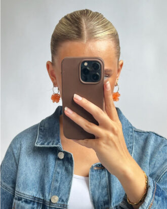 MABEL øreringe, orange